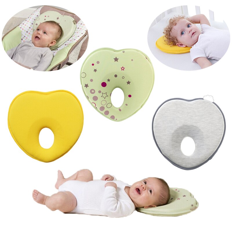 Baby Pillow Headrest Bedding Baby Car Sleeping Head Support Pillow For Baby Stroller Crib Protection Anti Flat Head Baby Pillow